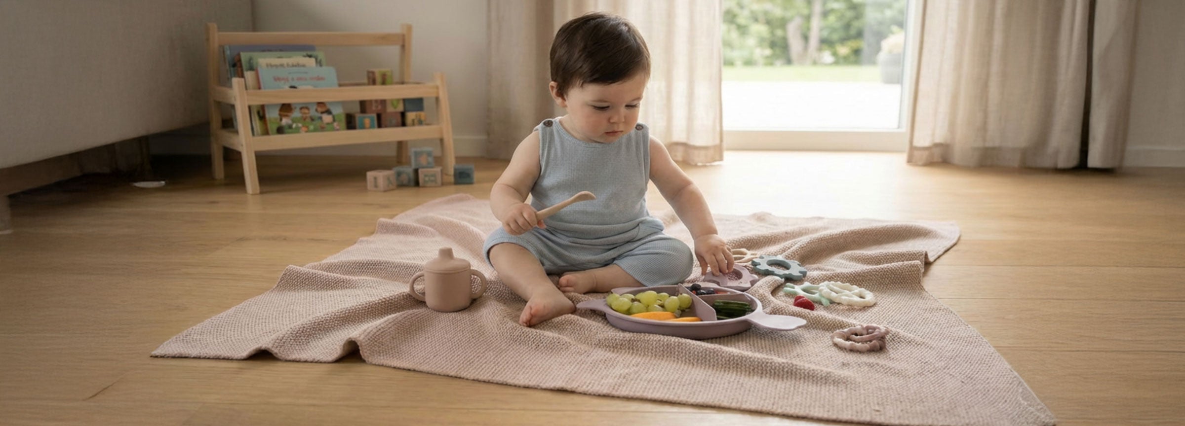 Educational and fun: our cutlery for babies