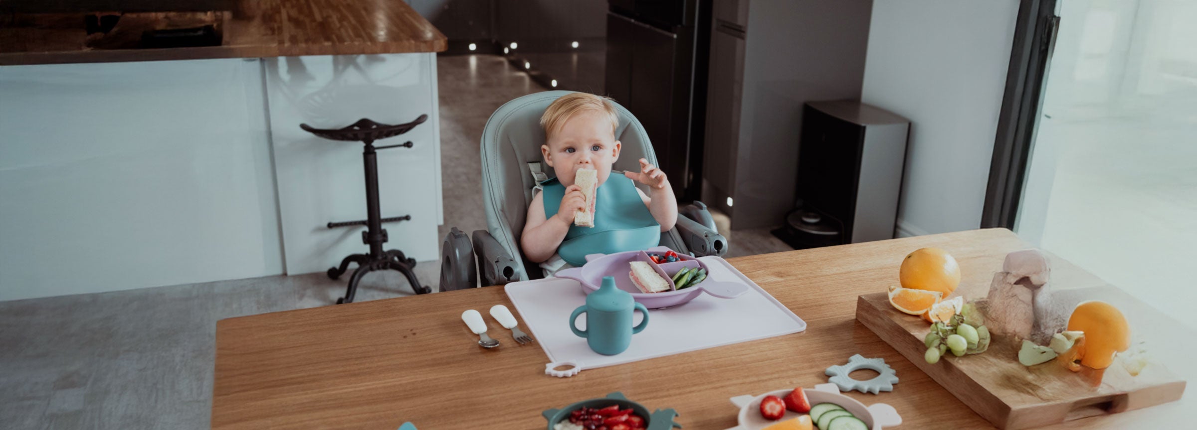Delightful baby cutlery