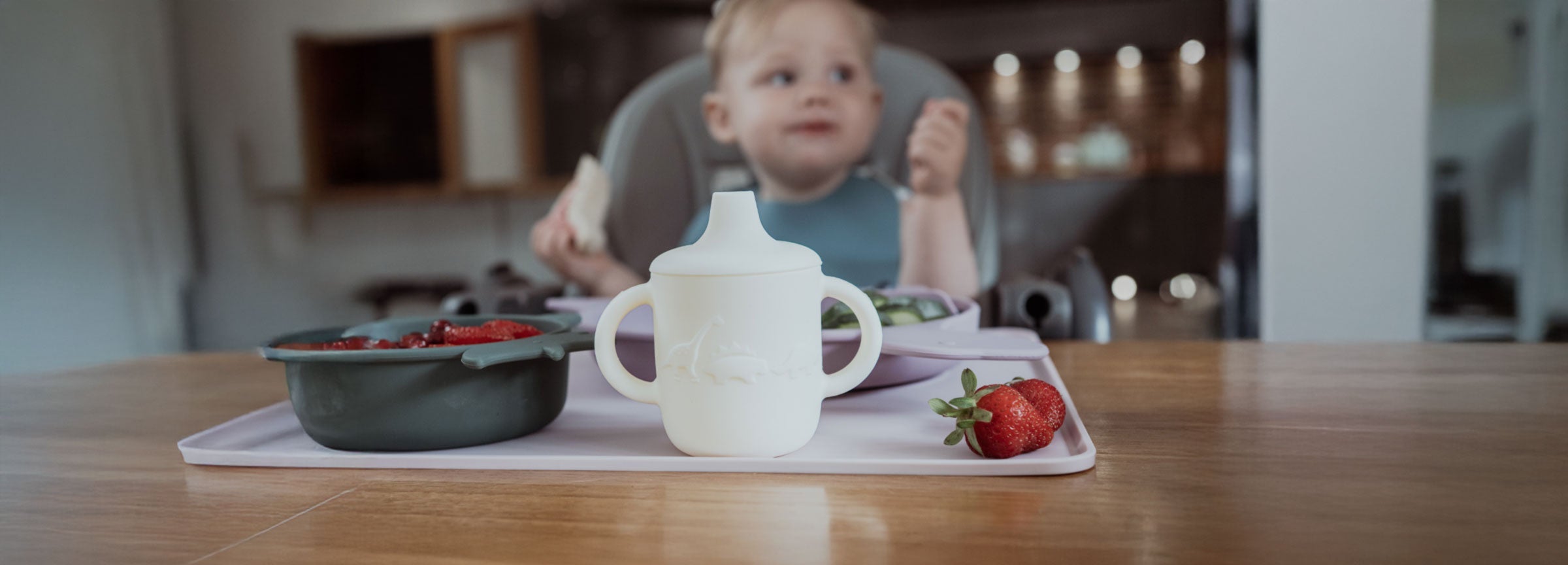 Top tips for introducing open cups and cutlery to toddlers
