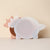 Childrens Triceratops Dino Bowl with Lid Rose Dust