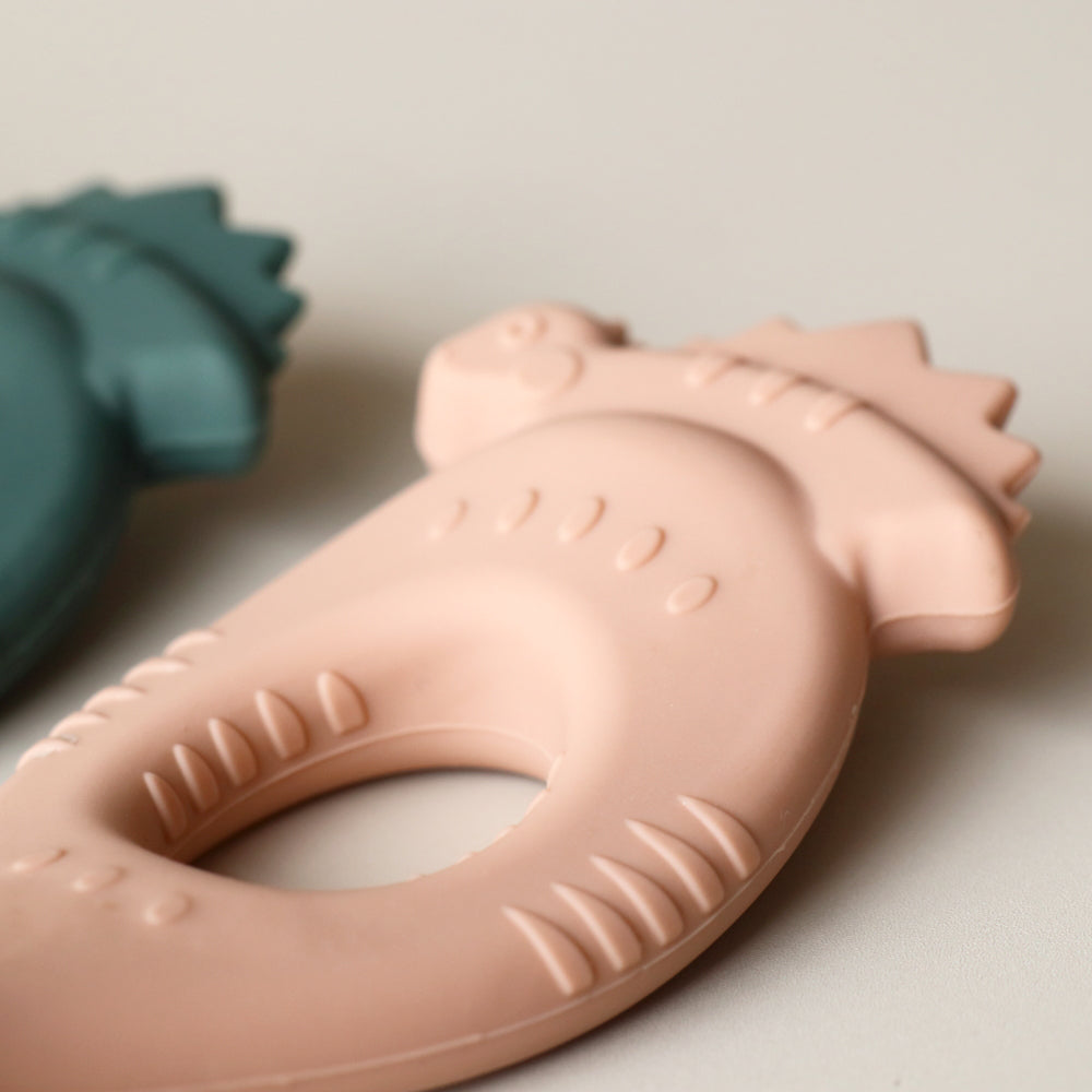 Dino Spoon Handle Rose Dust Kids
