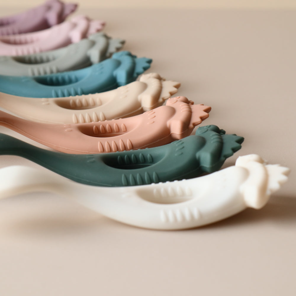 Dinosaur spoon Handle All Colours