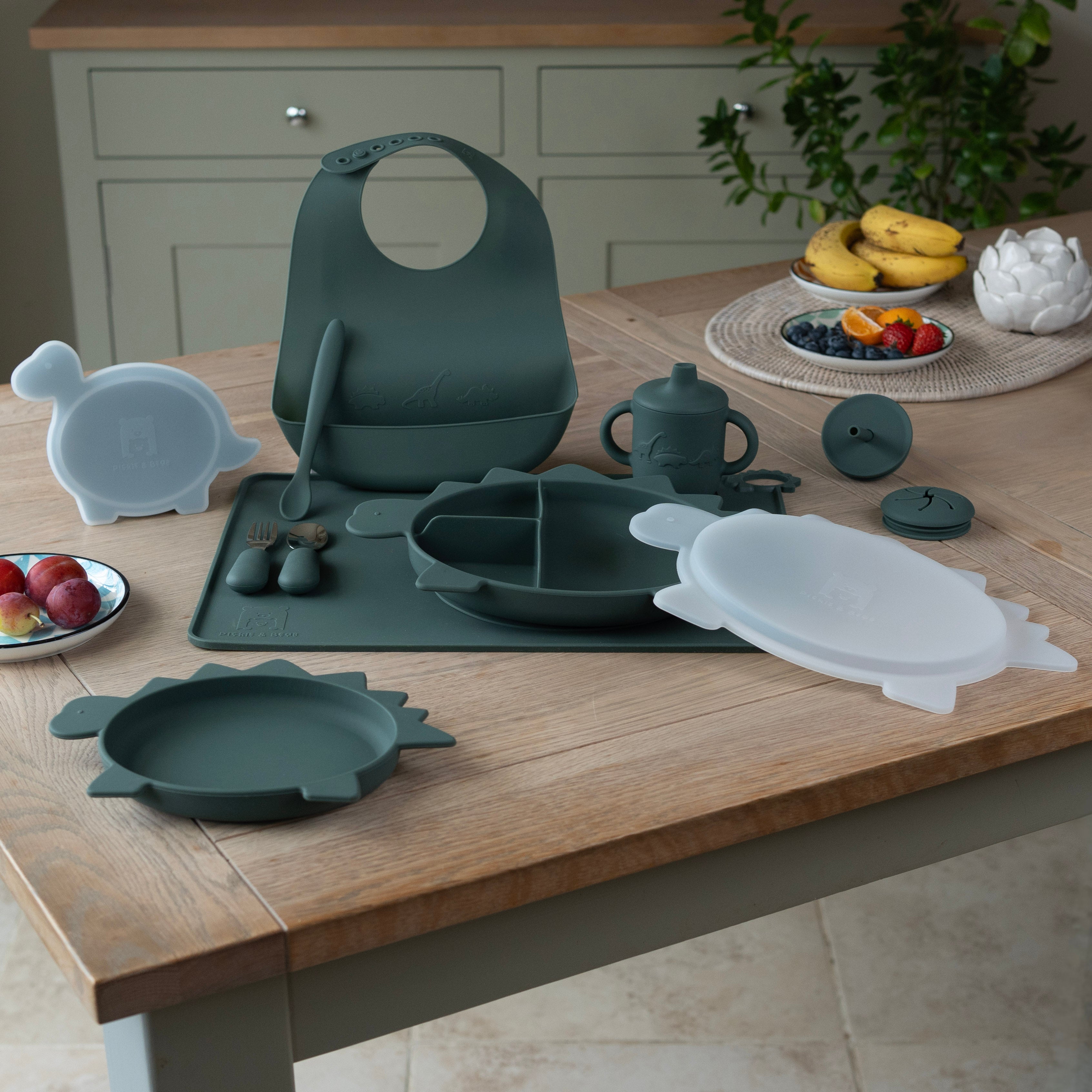 Dinosaur Tableware Weaning Set