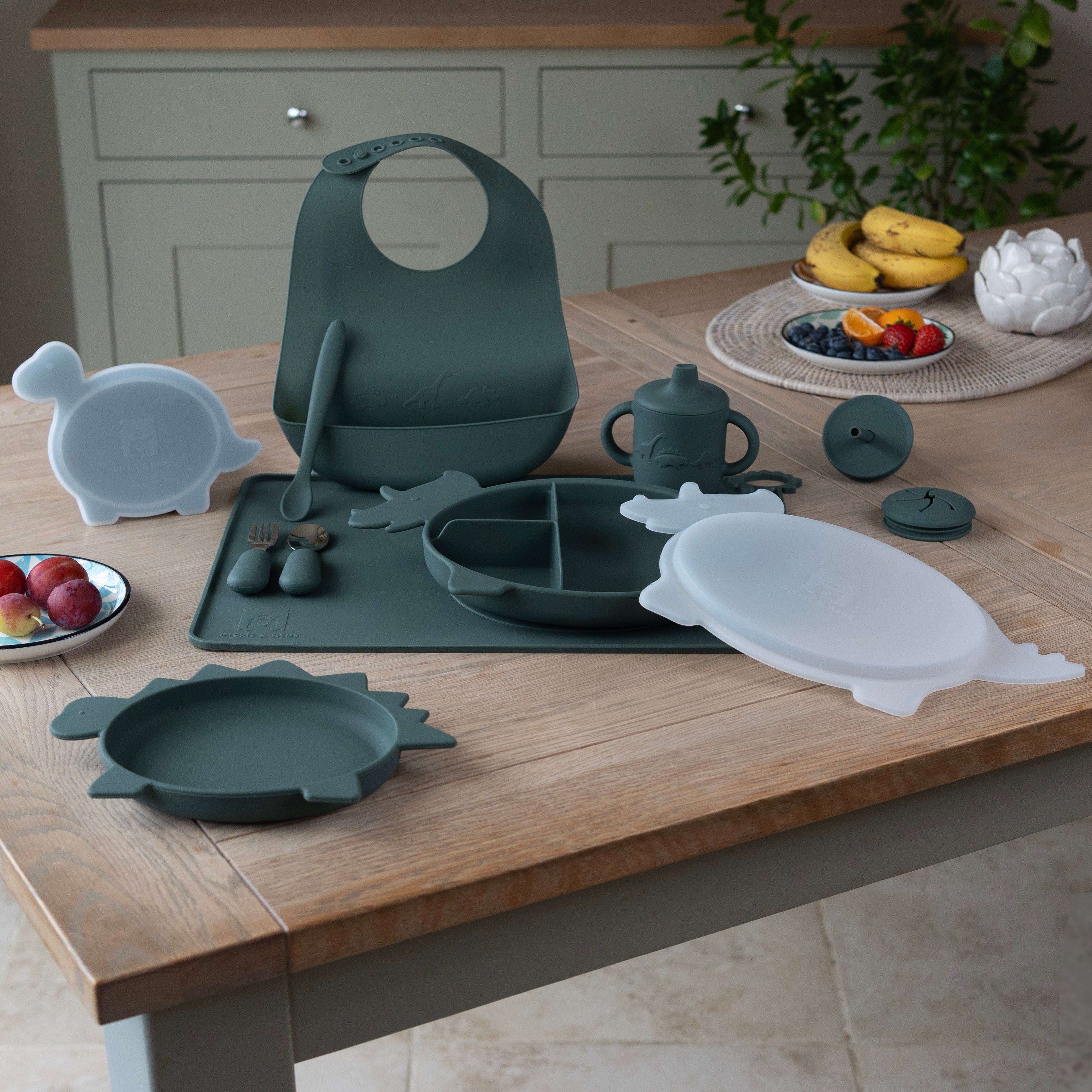 Dinosaur Tableware Weaning Set