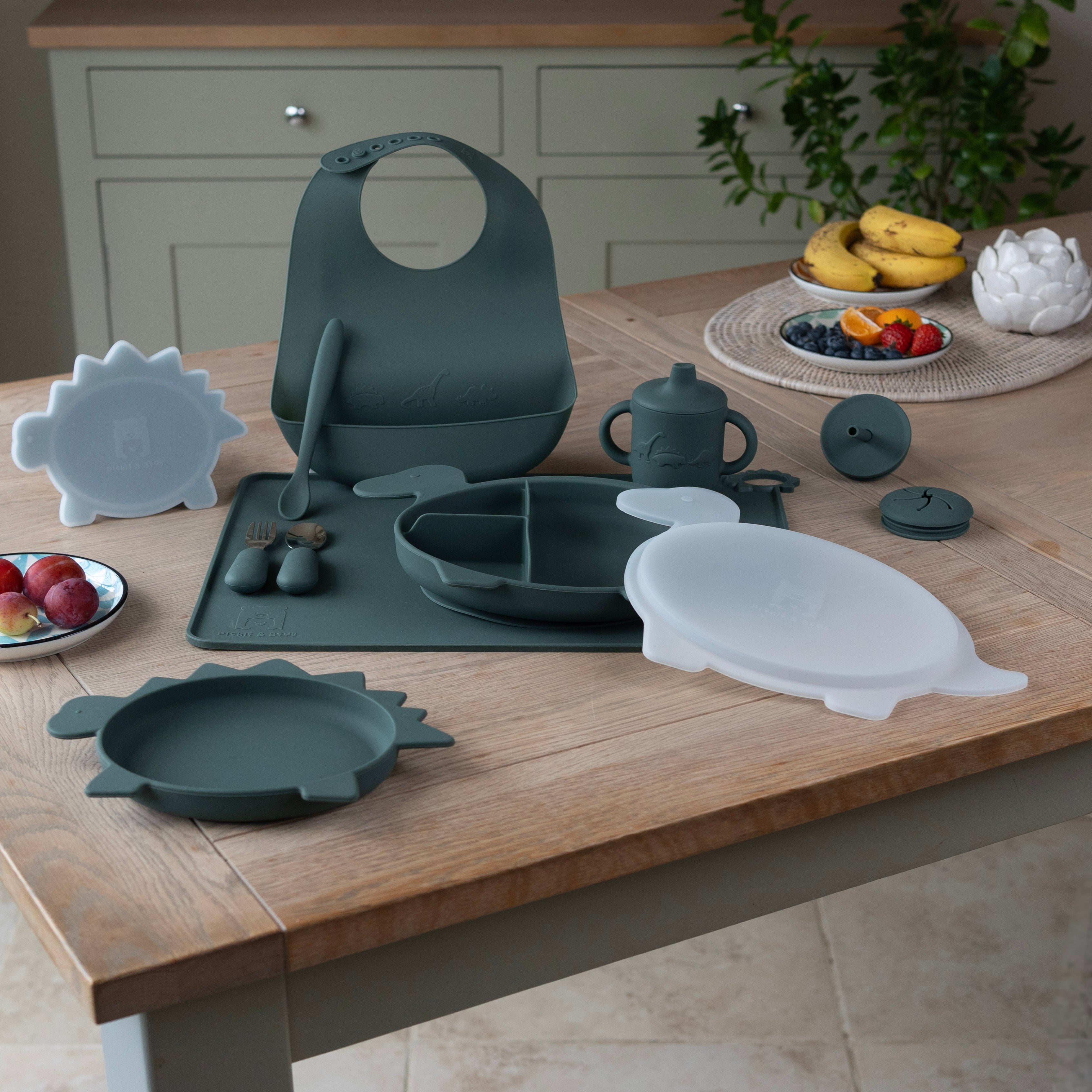 Dinosaur Tableware Weaning Set