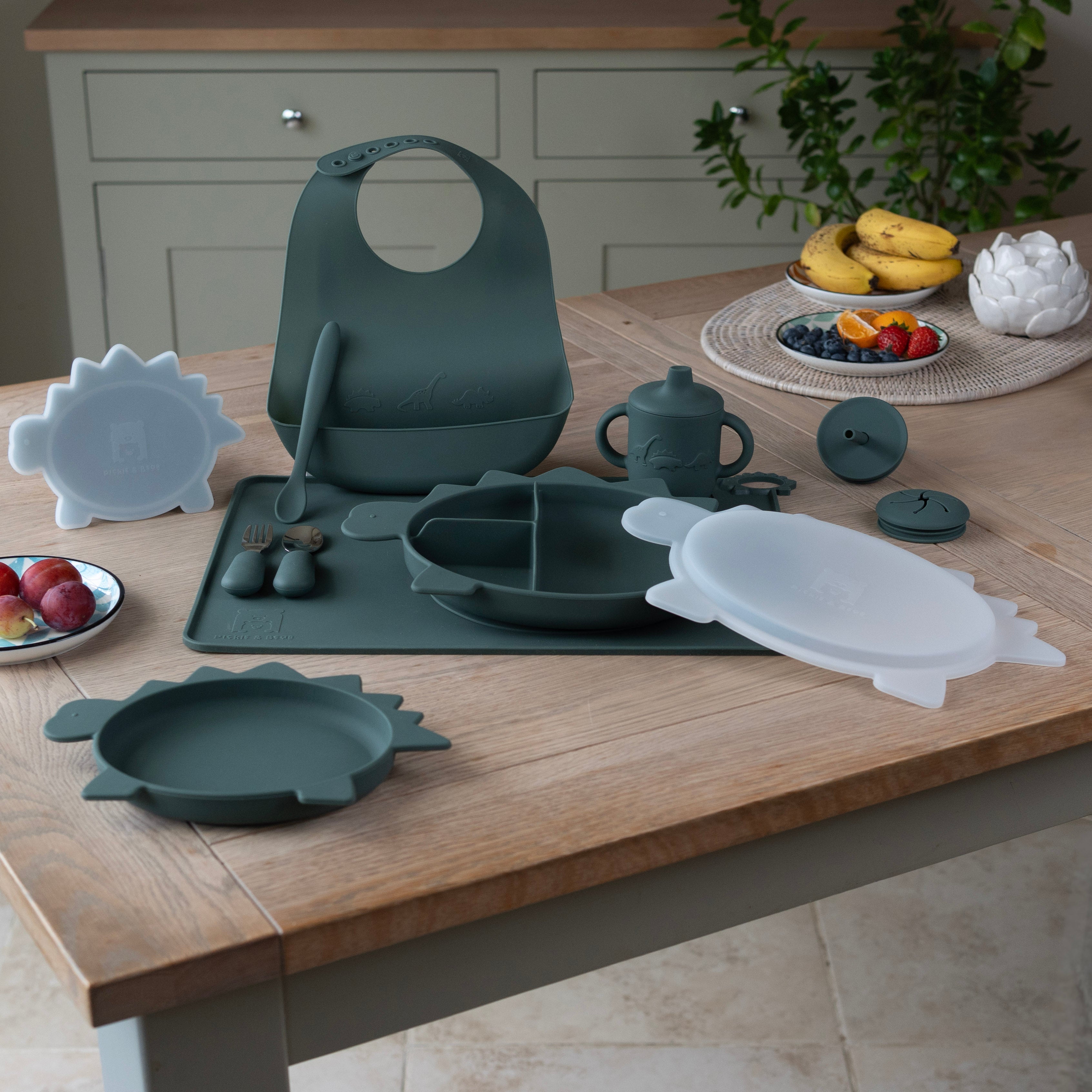 Dinosaur Tableware Weaning Set