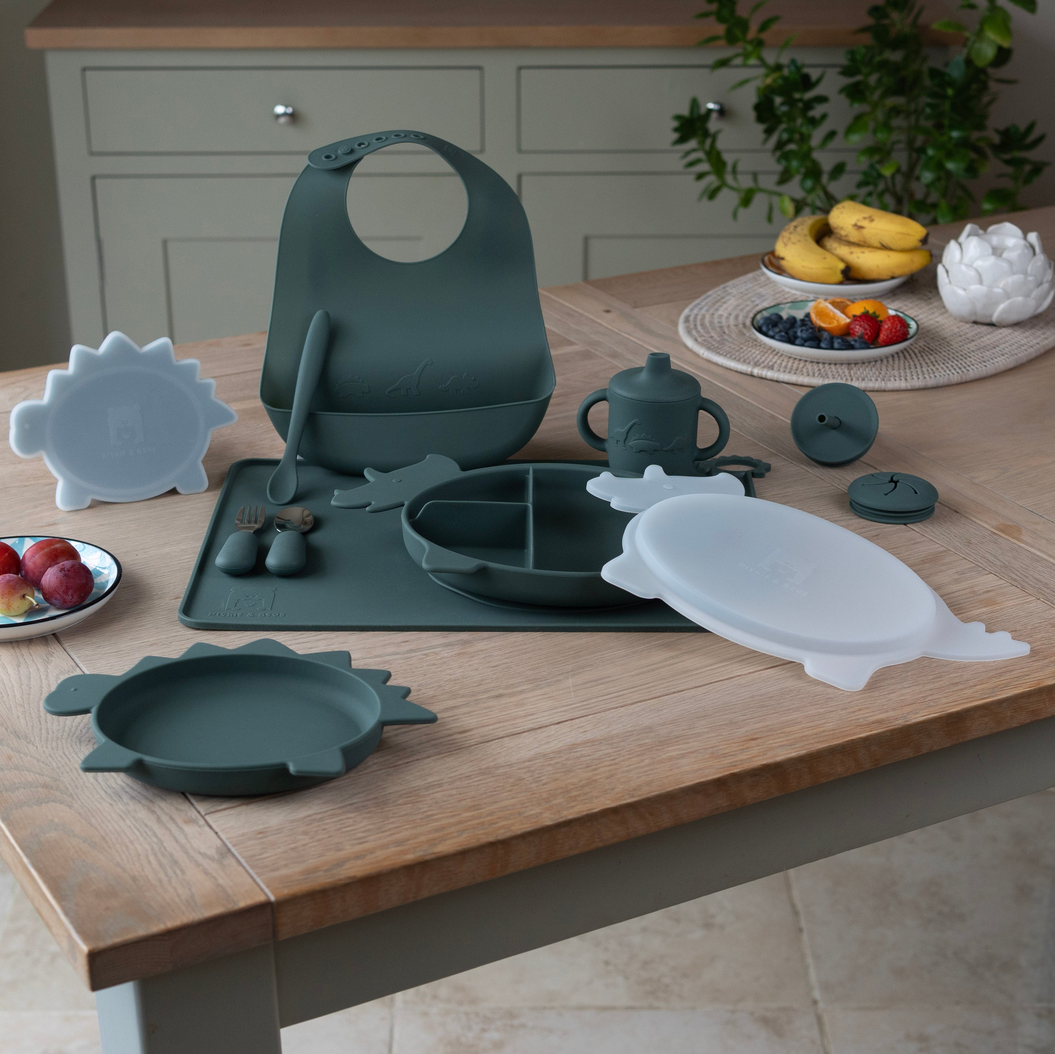 Dinosaur Tableware Weaning Set