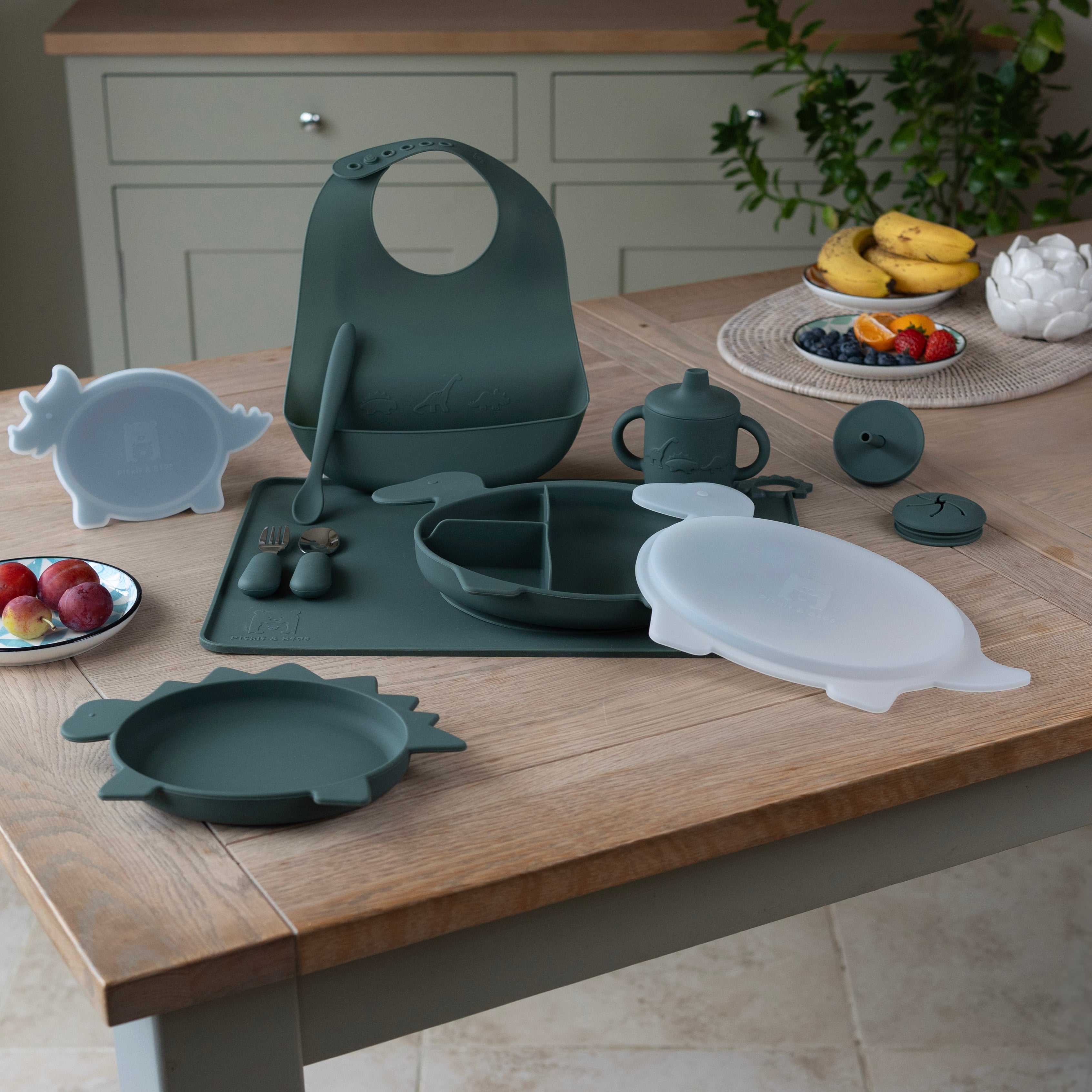 Dinosaur Tableware Weaning Set