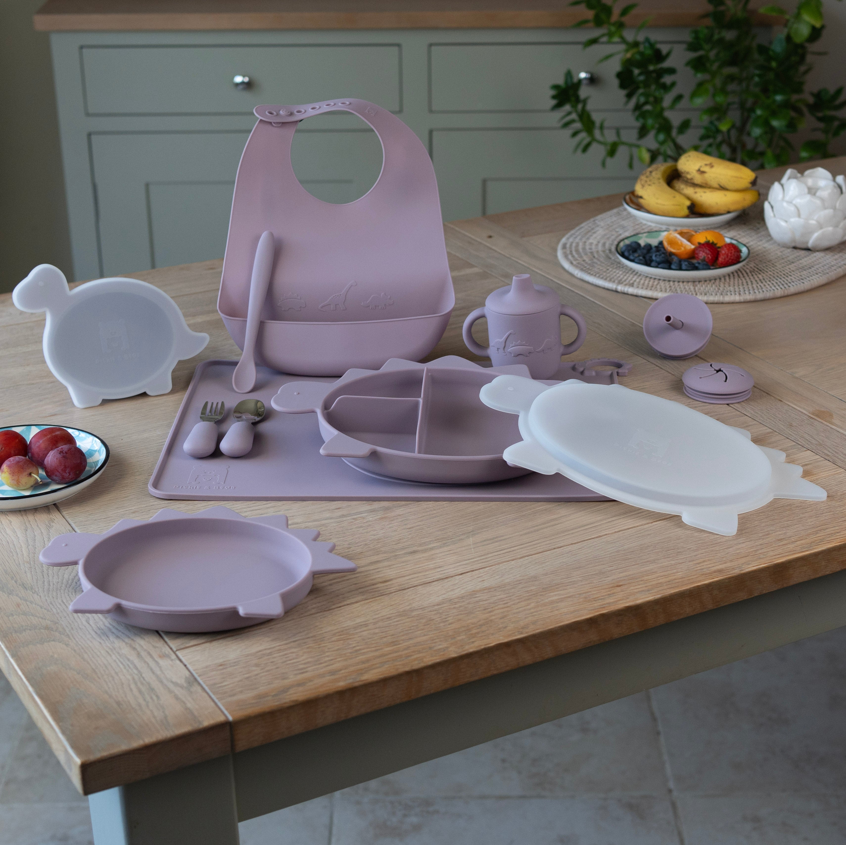 Dinosaur Tableware Weaning Set