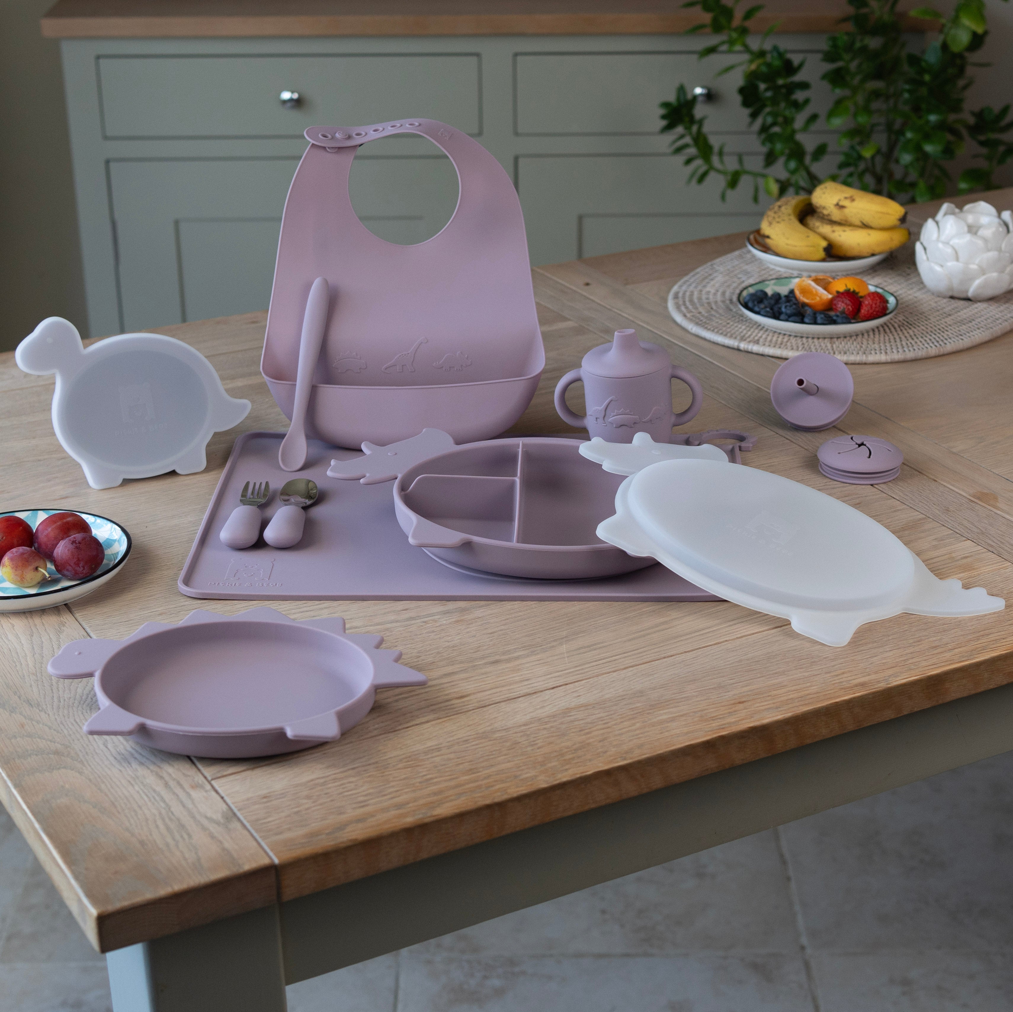 Dinosaur Tableware Weaning Set