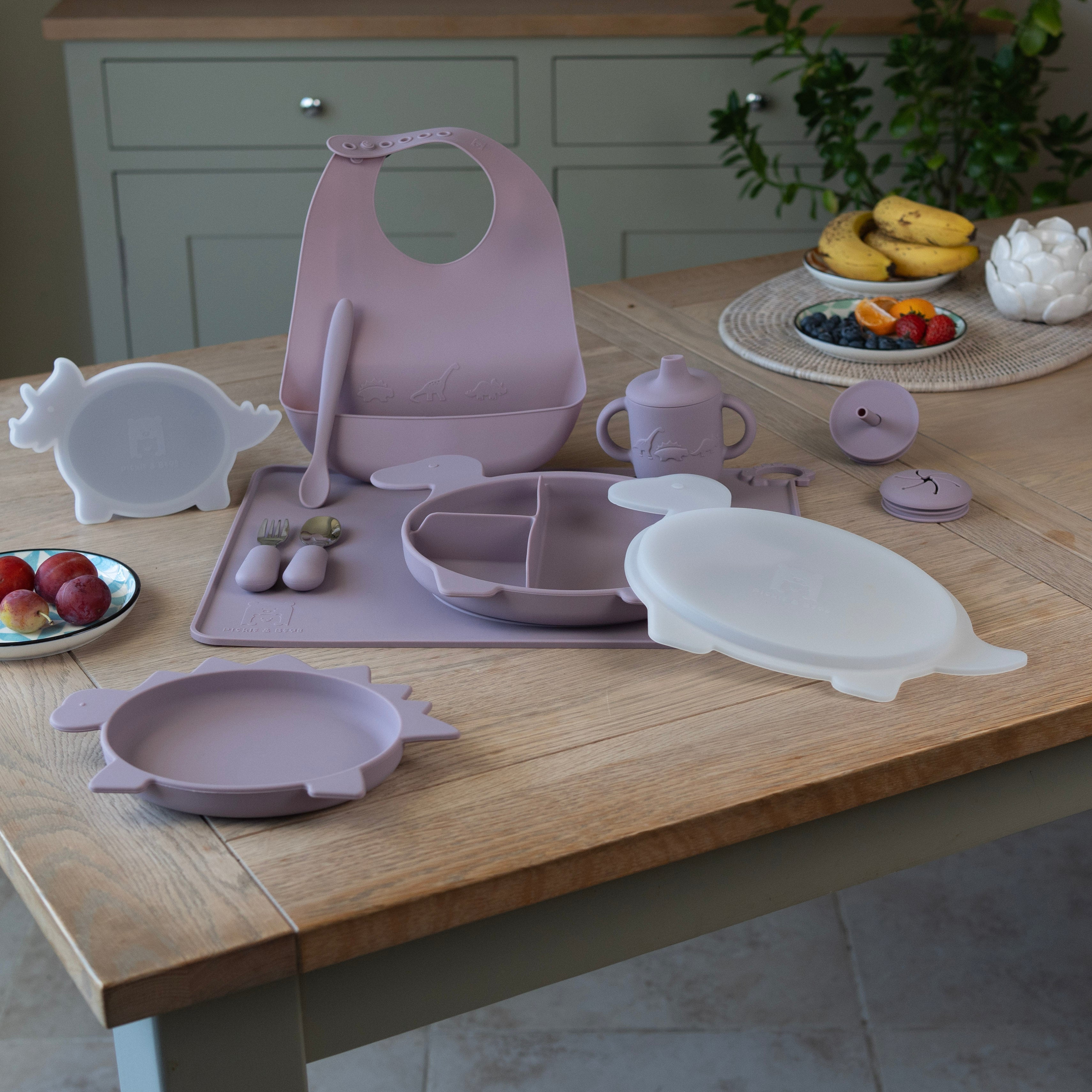 Dinosaur Tableware Weaning Set