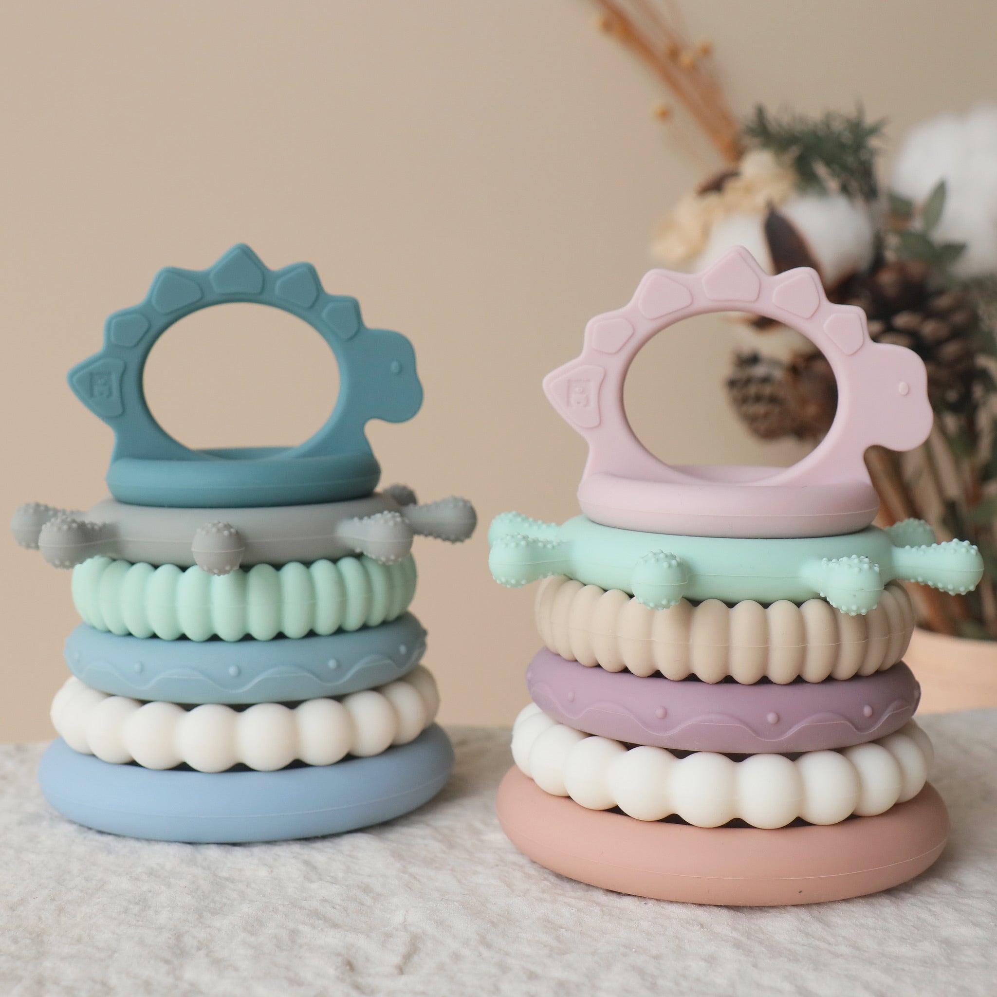 Pickle and Bear Stacking Toy