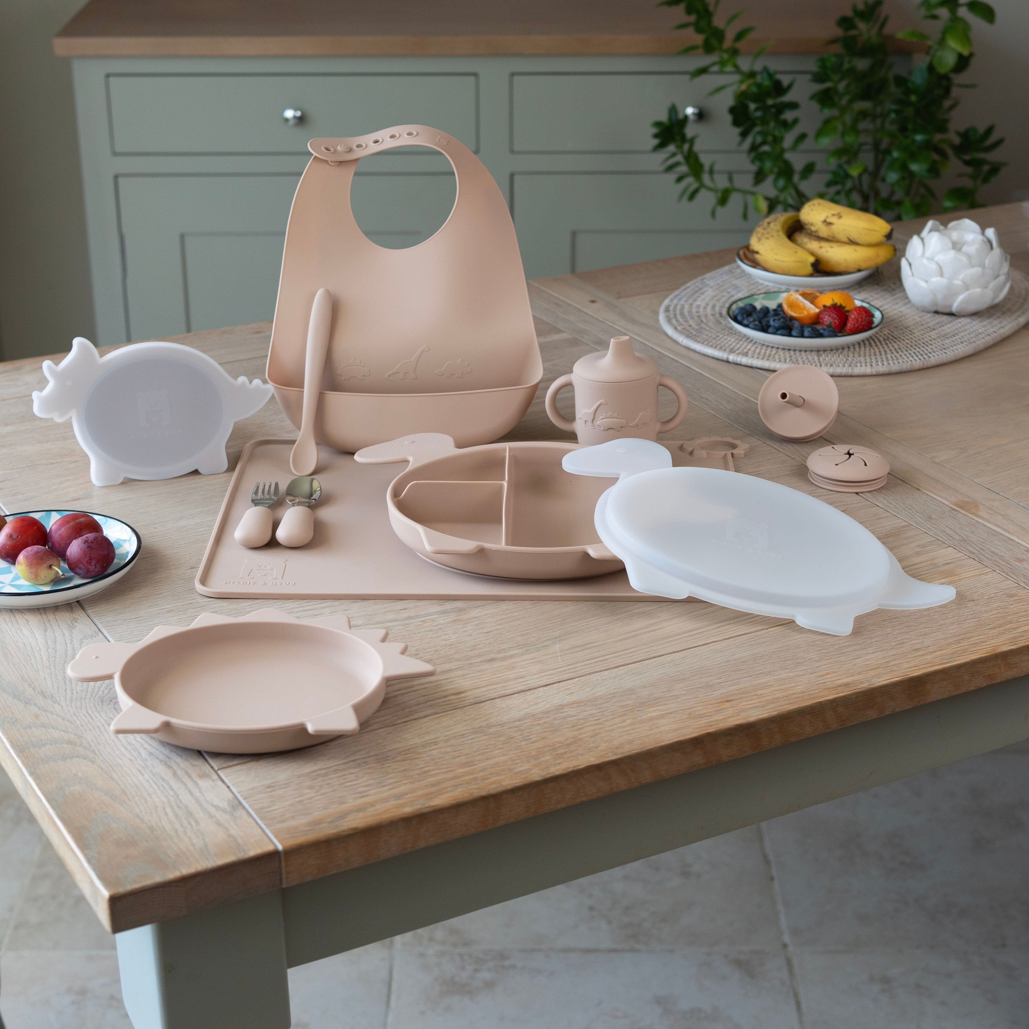 Dinosaur Tableware Weaning Set