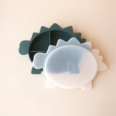 Stegosaurus section plate forest green