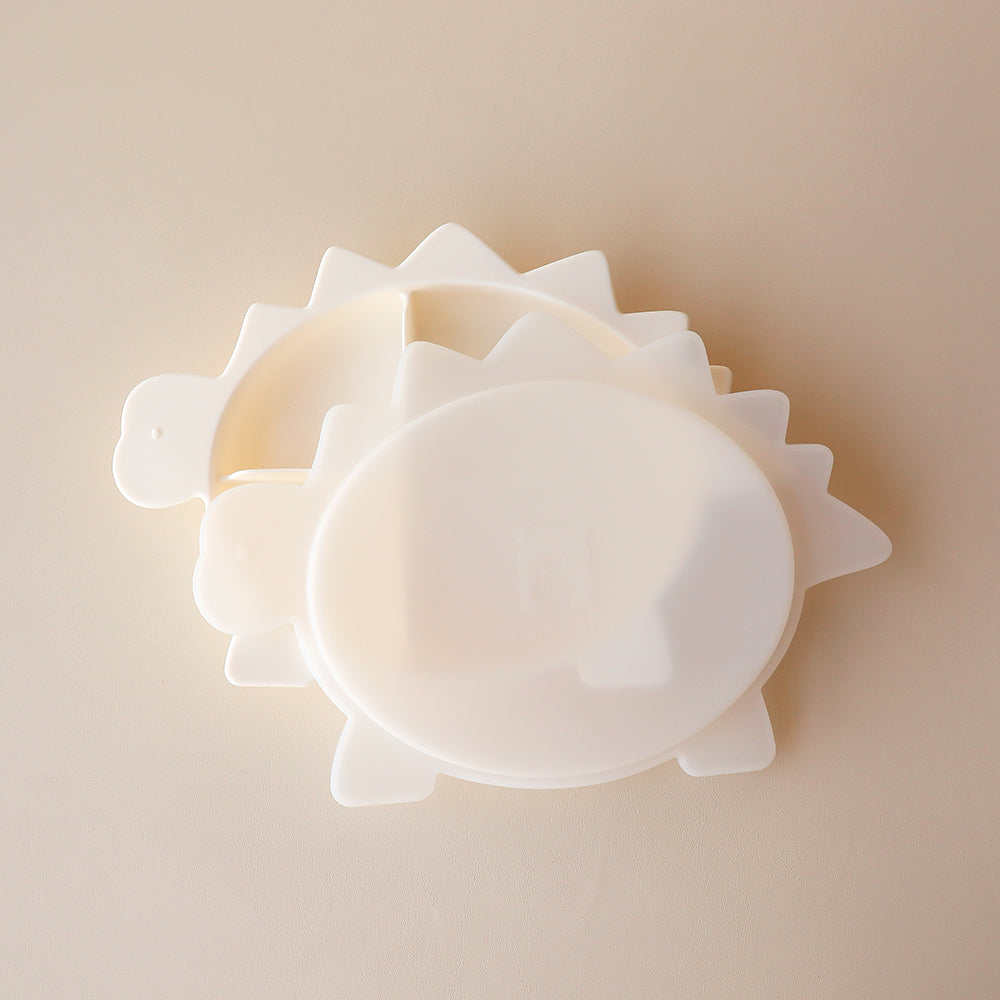 Stegosaurus section plate marshmallow