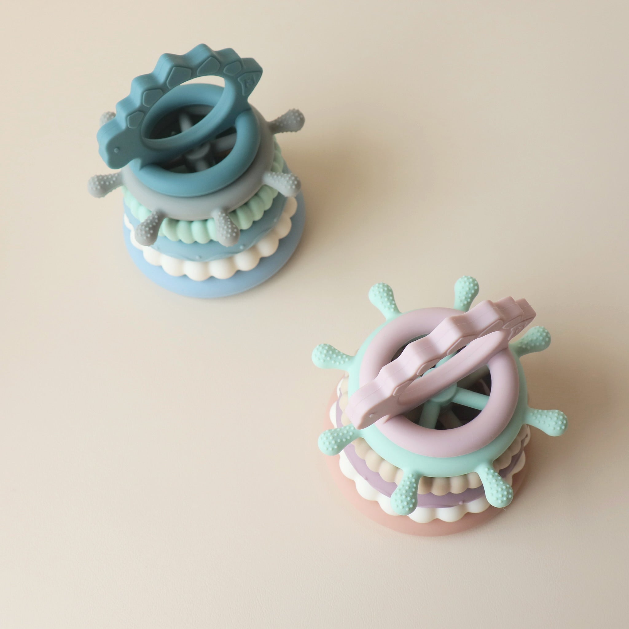 pickle and bear dino stacking toy