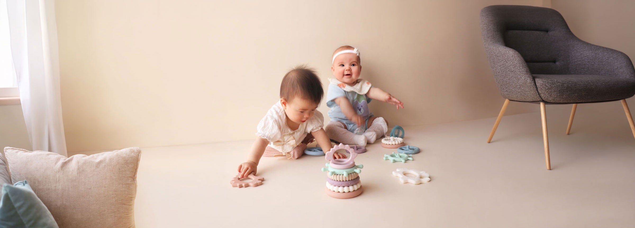 Silicone: for safe, fun teethers and toddlers’ cutlery