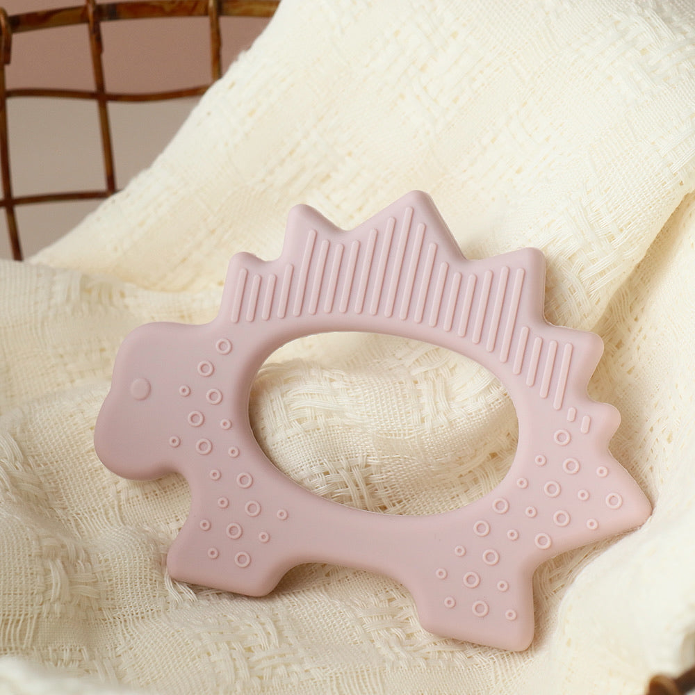 Babies Dinosaur Teething Toy lilac whisper