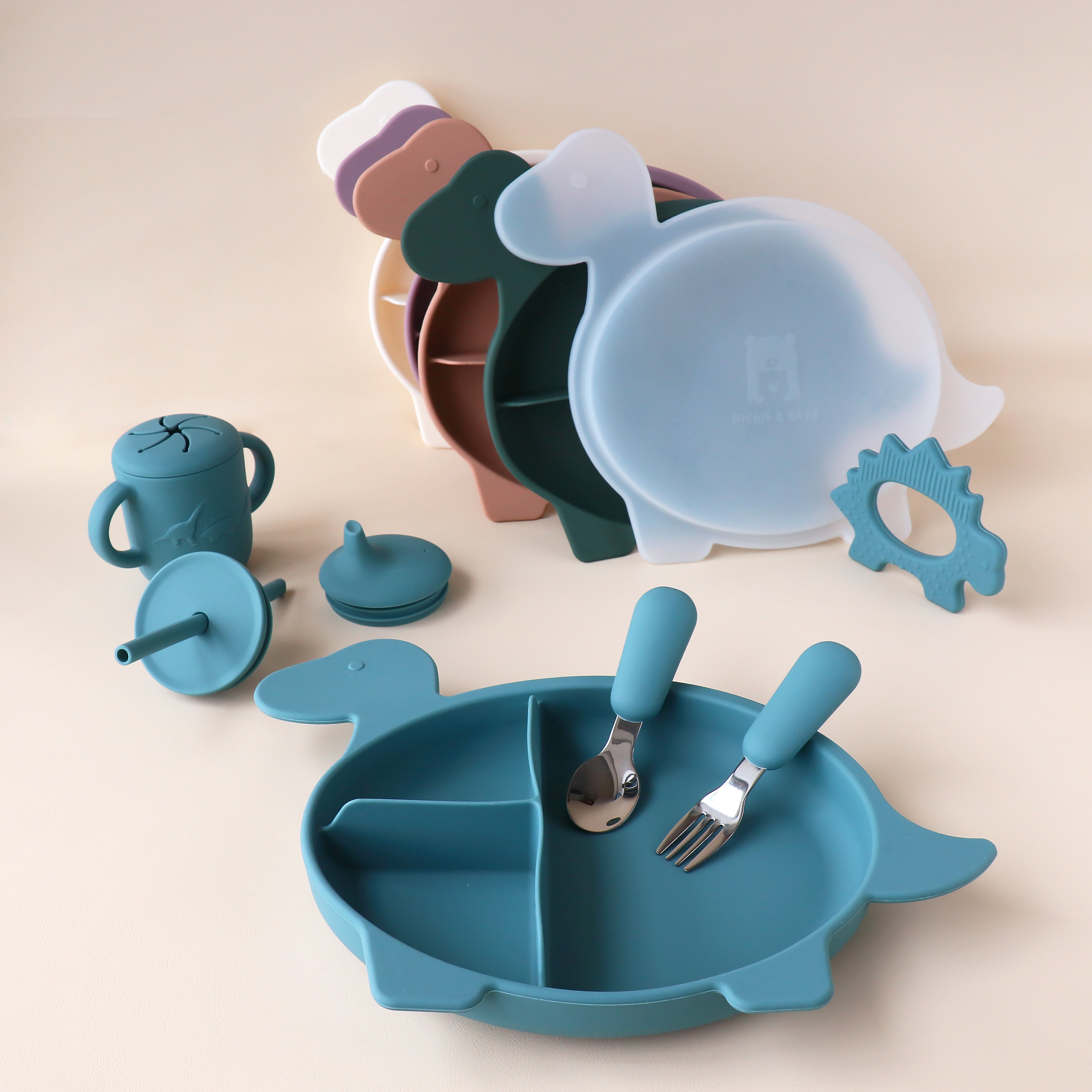 Placa de sección de Diplodocus con tapa