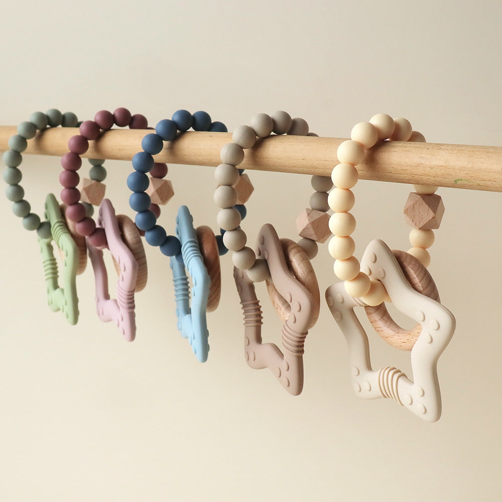 baby teething ring star